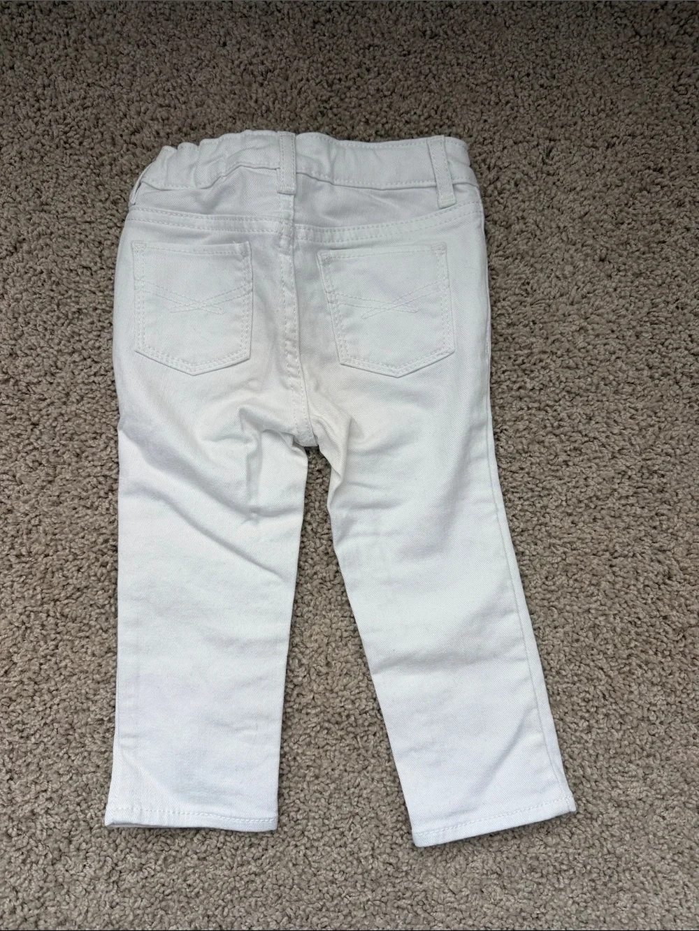 GAP Kids White Pull-On Jegging Pants